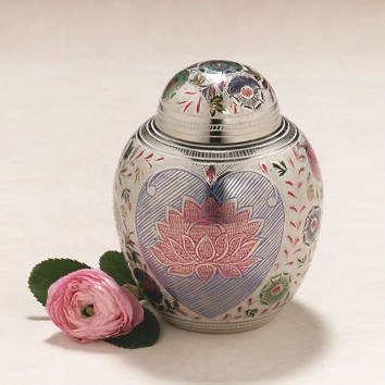 Lotus Blossom pet urn